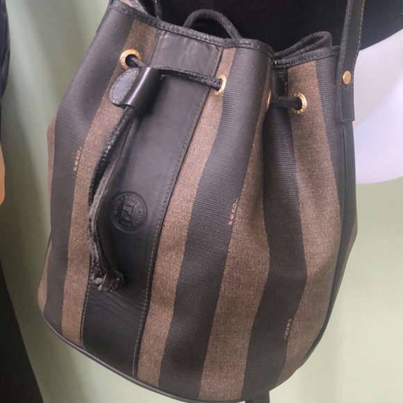 Fendi Drawstring Purse W/COA - Picture 9 of 14